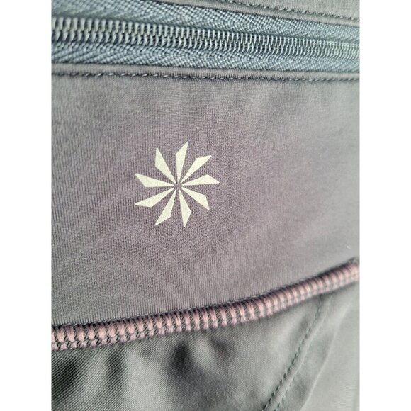 Womens Athleta Split Time Skort Skirt Gray Style #964246 sz M - Picture 3 of 6